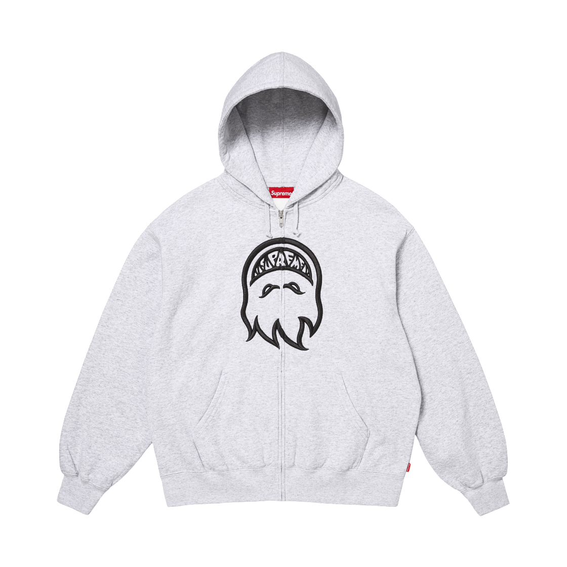 Supreme x Spitfire Zip Up Hooded Sweatshirt Ash Grey 26SS | eBay