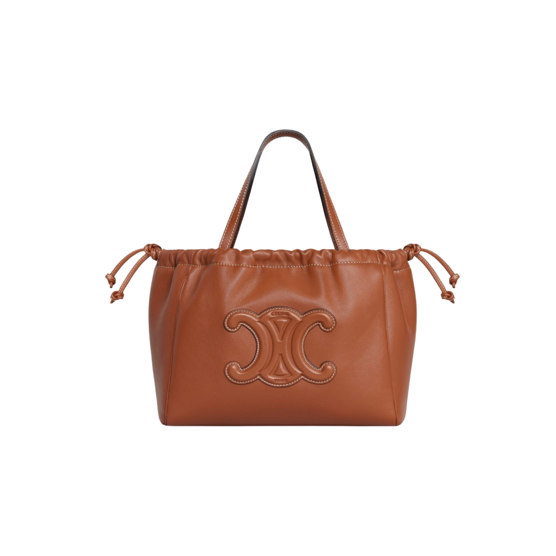 Celine Small Cabas Drawstring Cuir Triomphe in Smooth