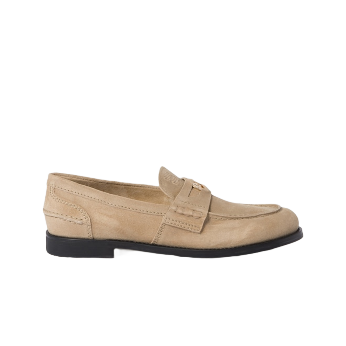 【関税&送料込】Miu Miu Faded Suede Driving Loafers Women's Faded suede loafers | MIU MIU | 24S