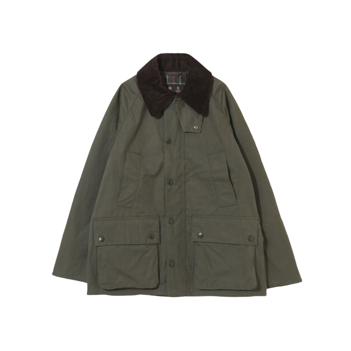 Barbour OS Peached Bedale Casual Non-Wax Jacket Sage | eBay