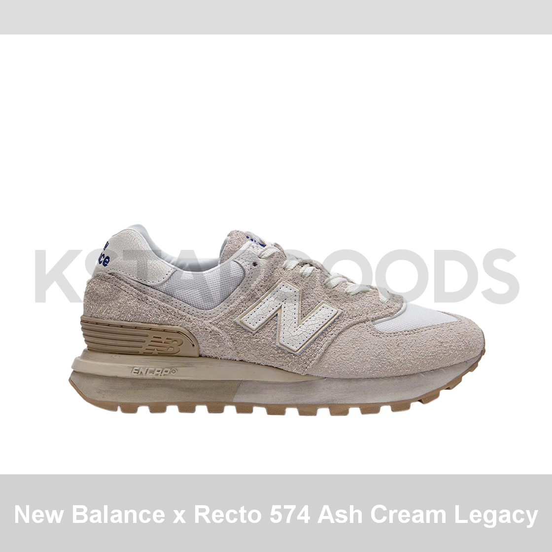 大人気!! ★ New Balance x Recto ★ 574 Ash Cream Legacy Pre-owned New Balance Balance X Recto 574 Ash Cream Legacy