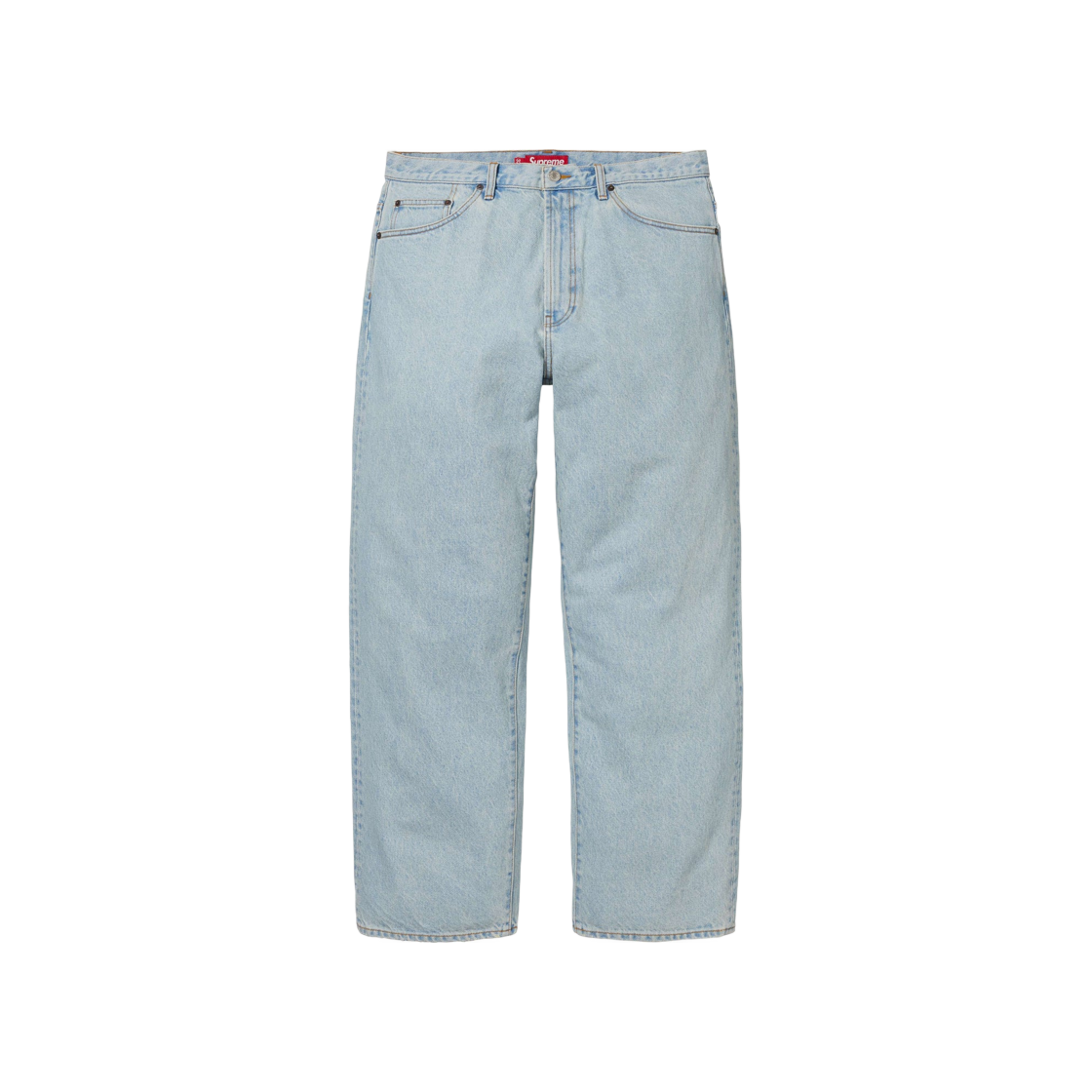 Supreme Baggy Jean Light Washed Indigo - 24FW | eBay